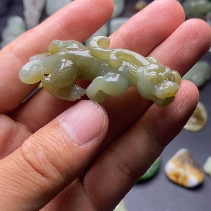 和田玉未镶嵌挂件尚*