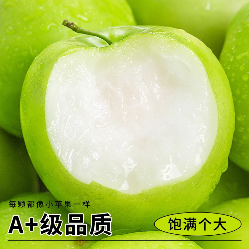 【红星甄选】苹果枣中果2.5-4.5斤装【次日达】云南省