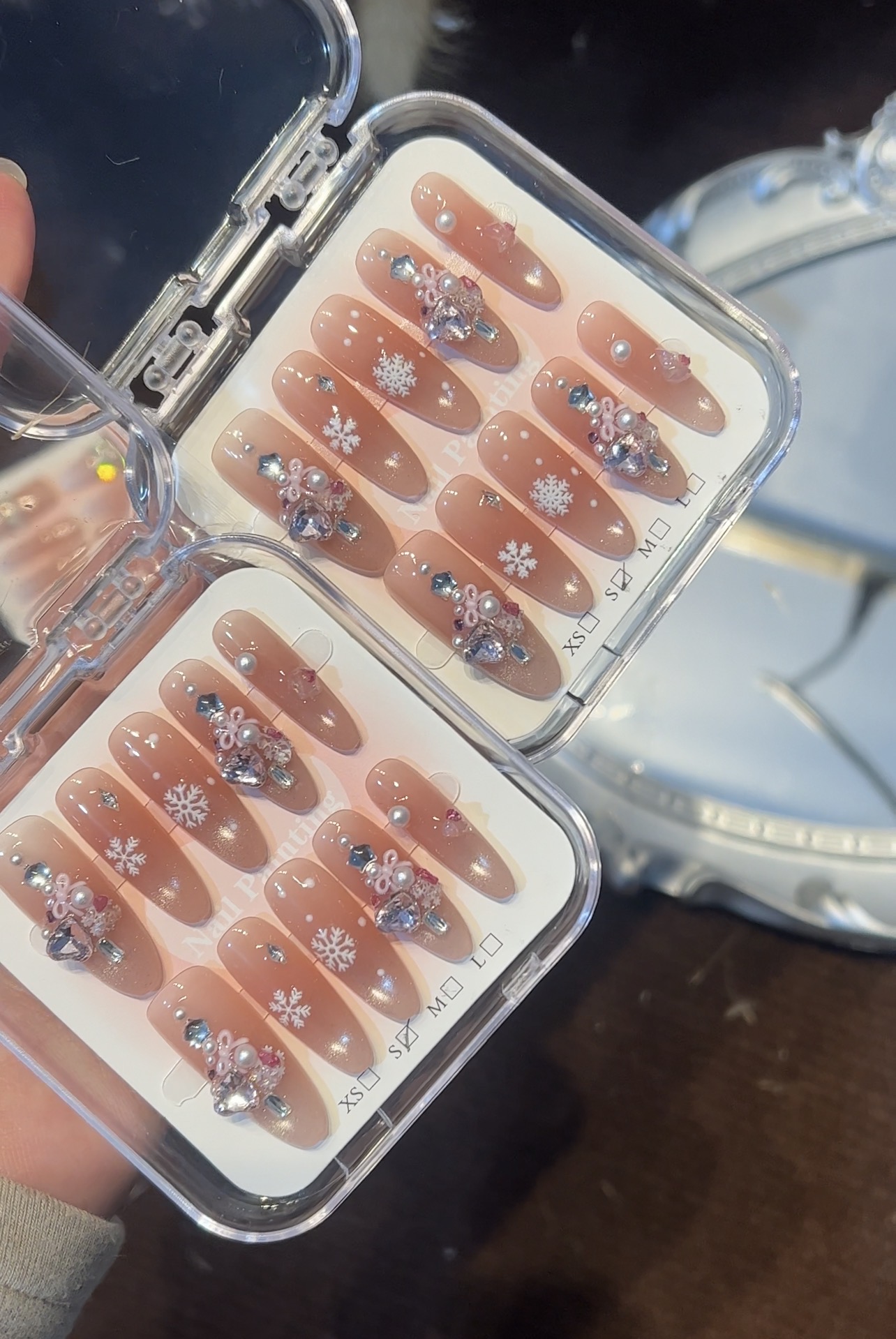 【雪夜来信】纯手工穿戴甲