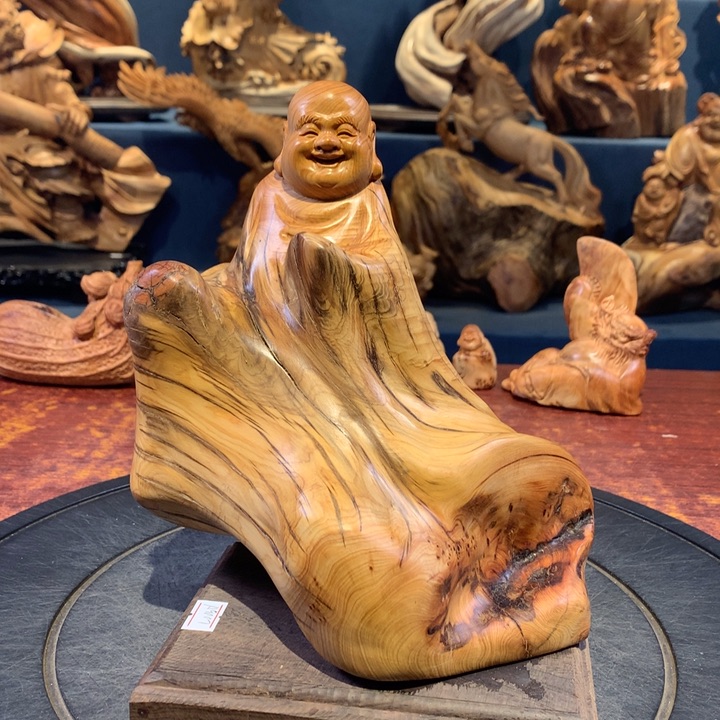 柏木（崖柏）根雕摆件