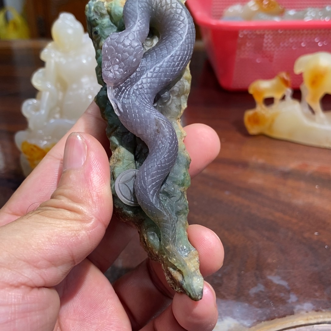 抖***八玛瑙/玉髓挂件未镶嵌