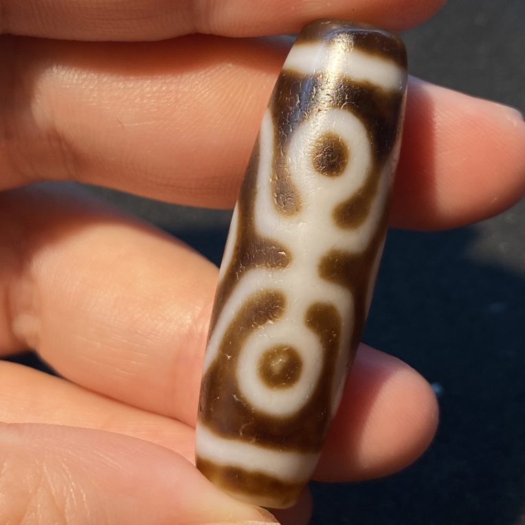 小卢手工六眼天珠带绳