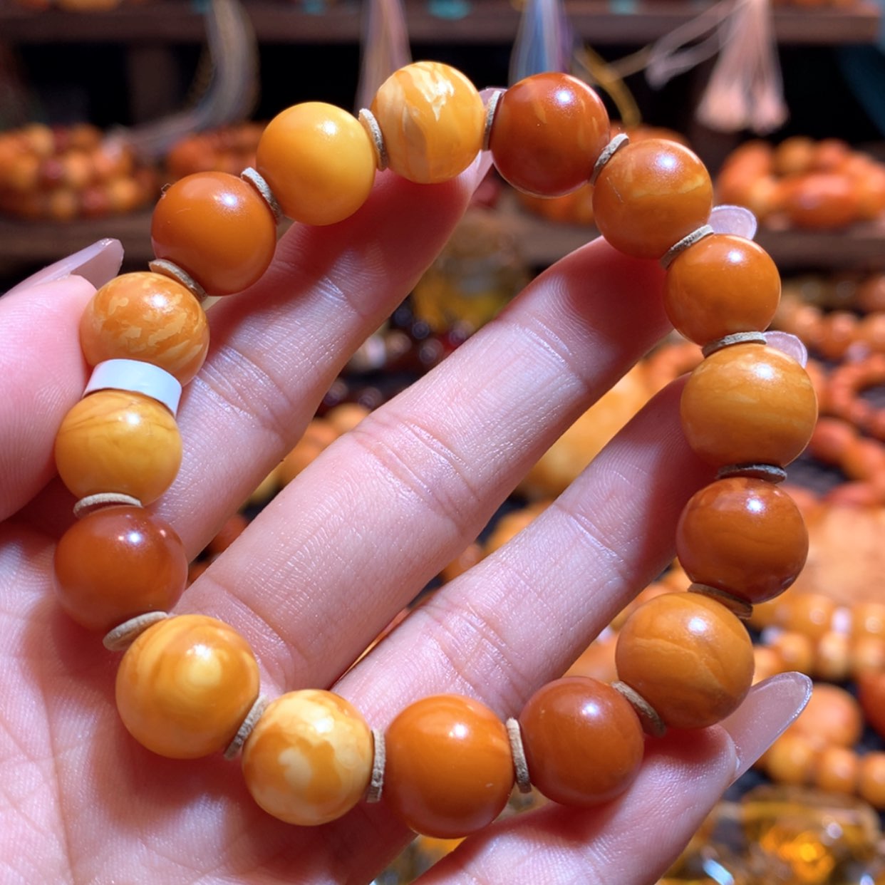 【闪购商品】手链琥珀未镶嵌蜜蜡