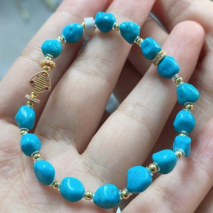 未镶嵌绿松石珠宝奇石