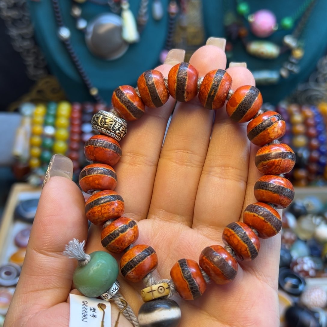 玛瑙/玉髓手链未镶嵌