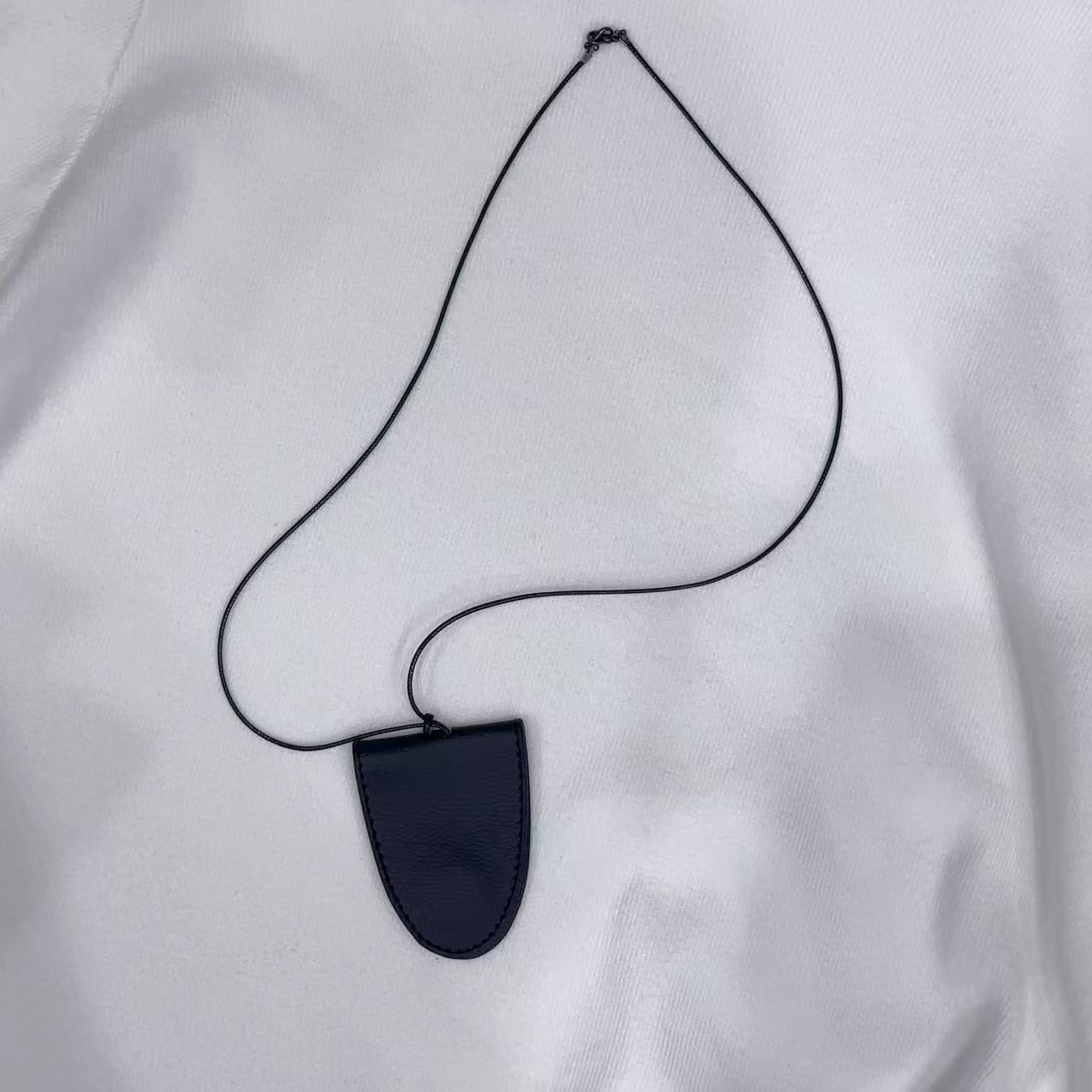 非金属皮质项链 晓宇福利项链挂件