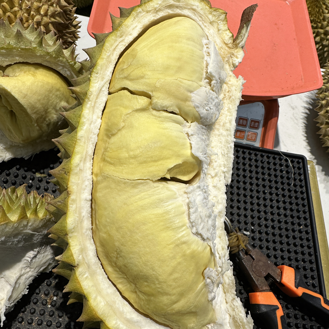 新鲜金枕榴莲现拨榴莲3-8斤（软糯香甜，干包黄肉，核小）金枕泰国