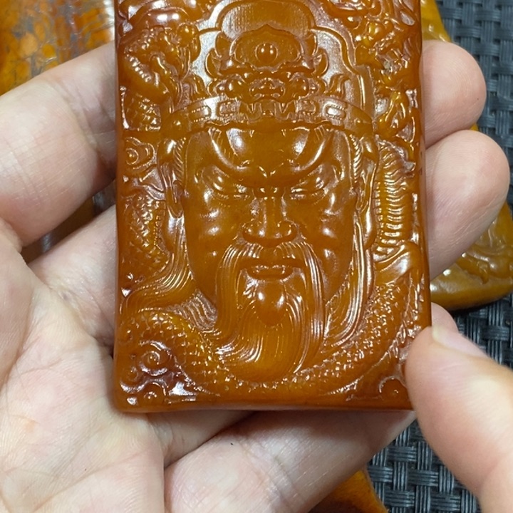 滴血莲花菩提吊坠