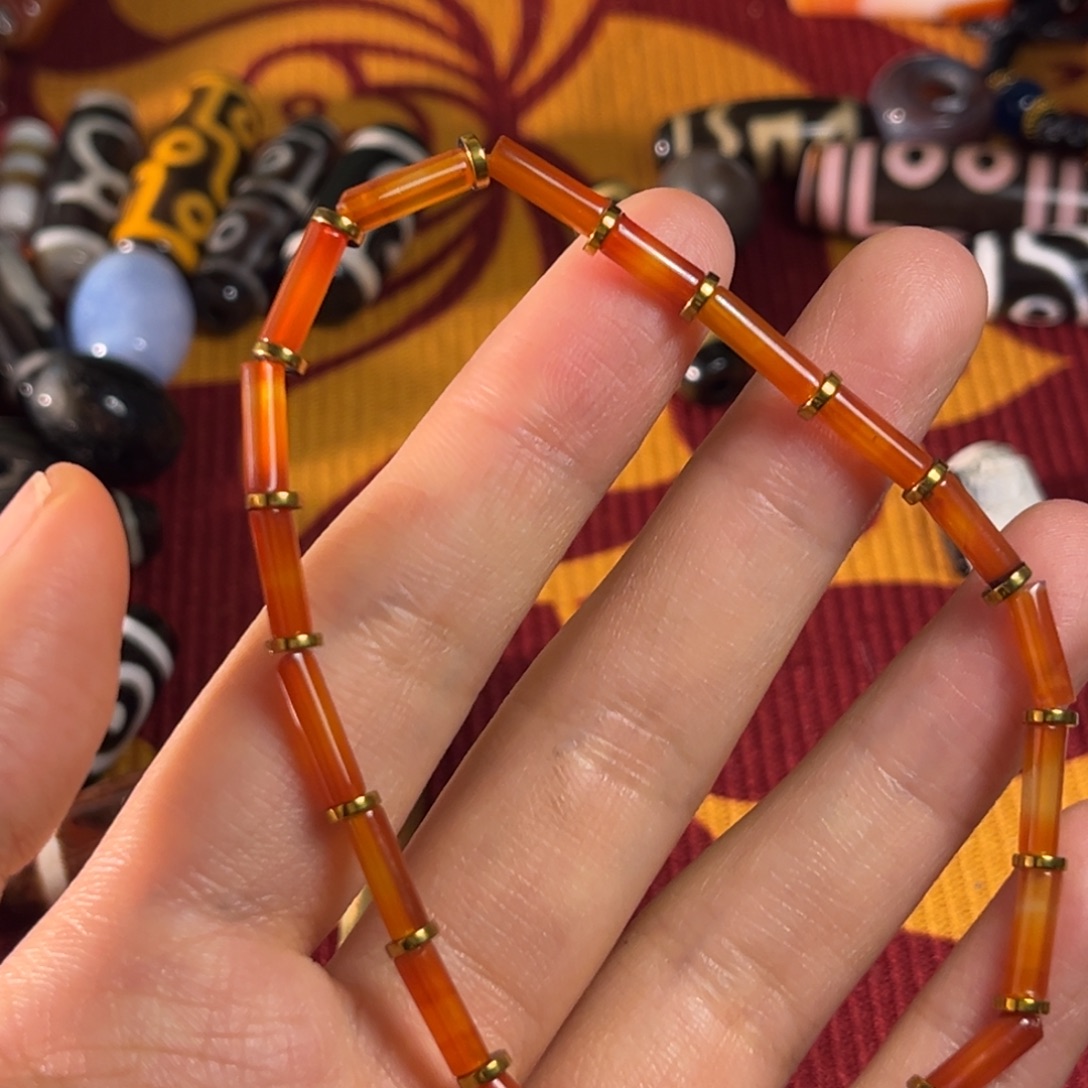 玛瑙/玉髓未镶嵌颈饰