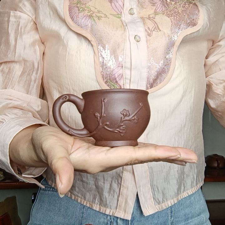 紫砂茶壶磊*原矿底曹青