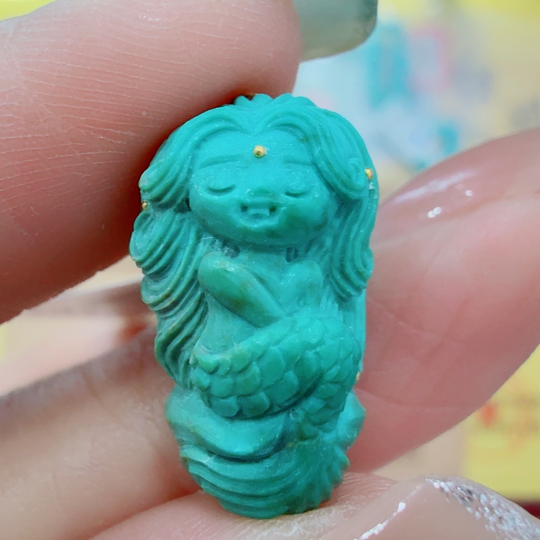 未镶嵌绿松石珠宝奇石