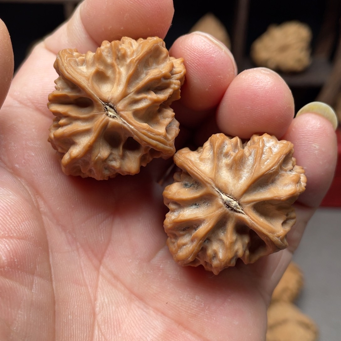 桃核把件33全品龙骨