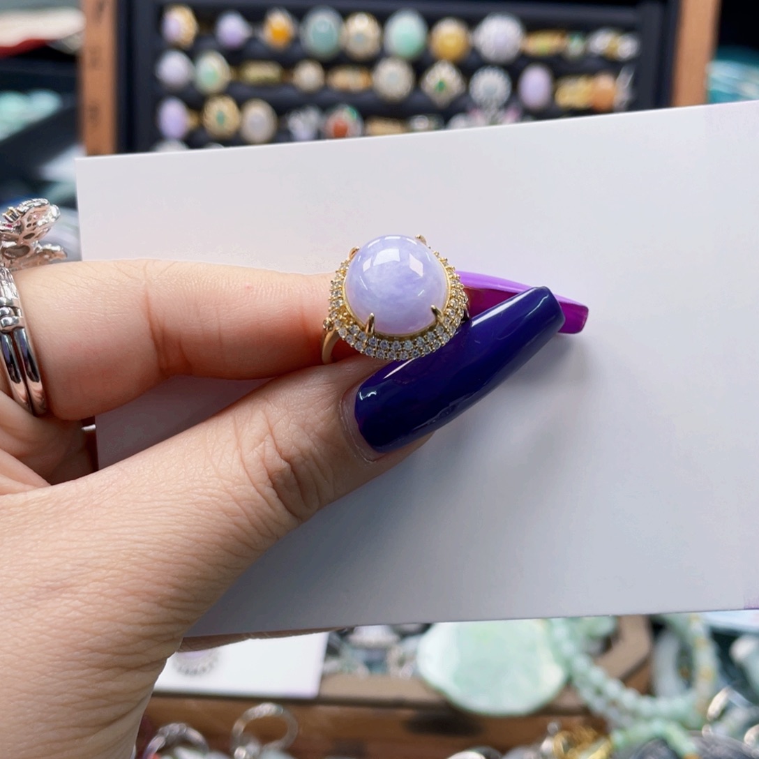 翡翠颈饰未镶嵌天然翡翠Ａ货