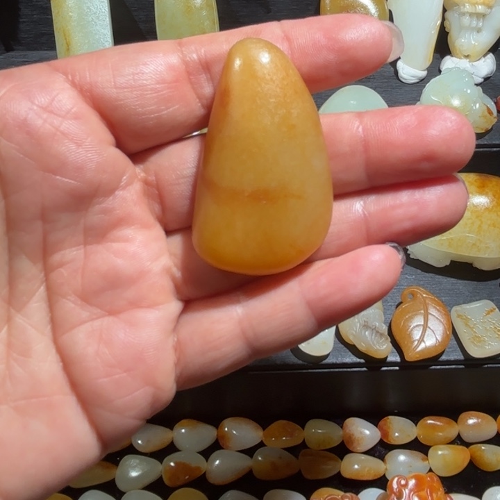 和田玉吊坠(不含链)未镶嵌