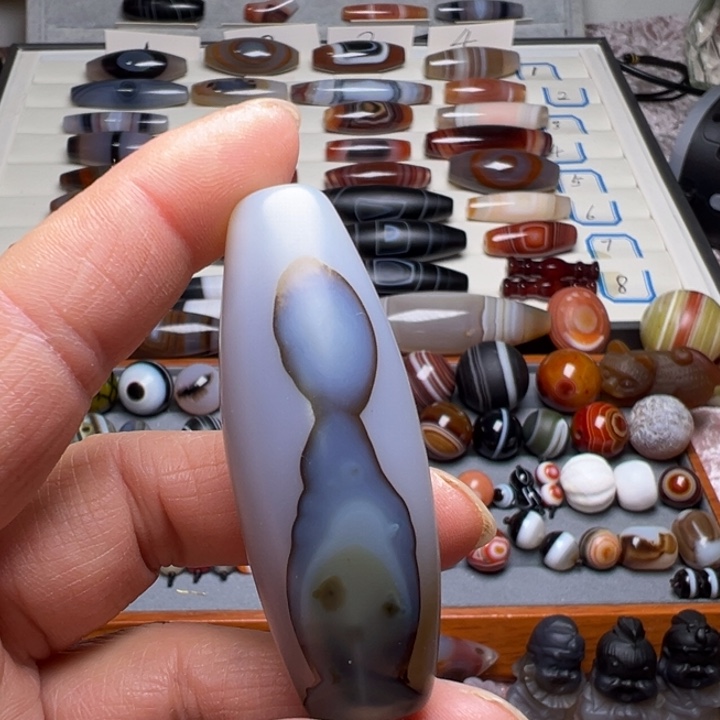 玛瑙/玉髓吊坠(不含链)未镶嵌