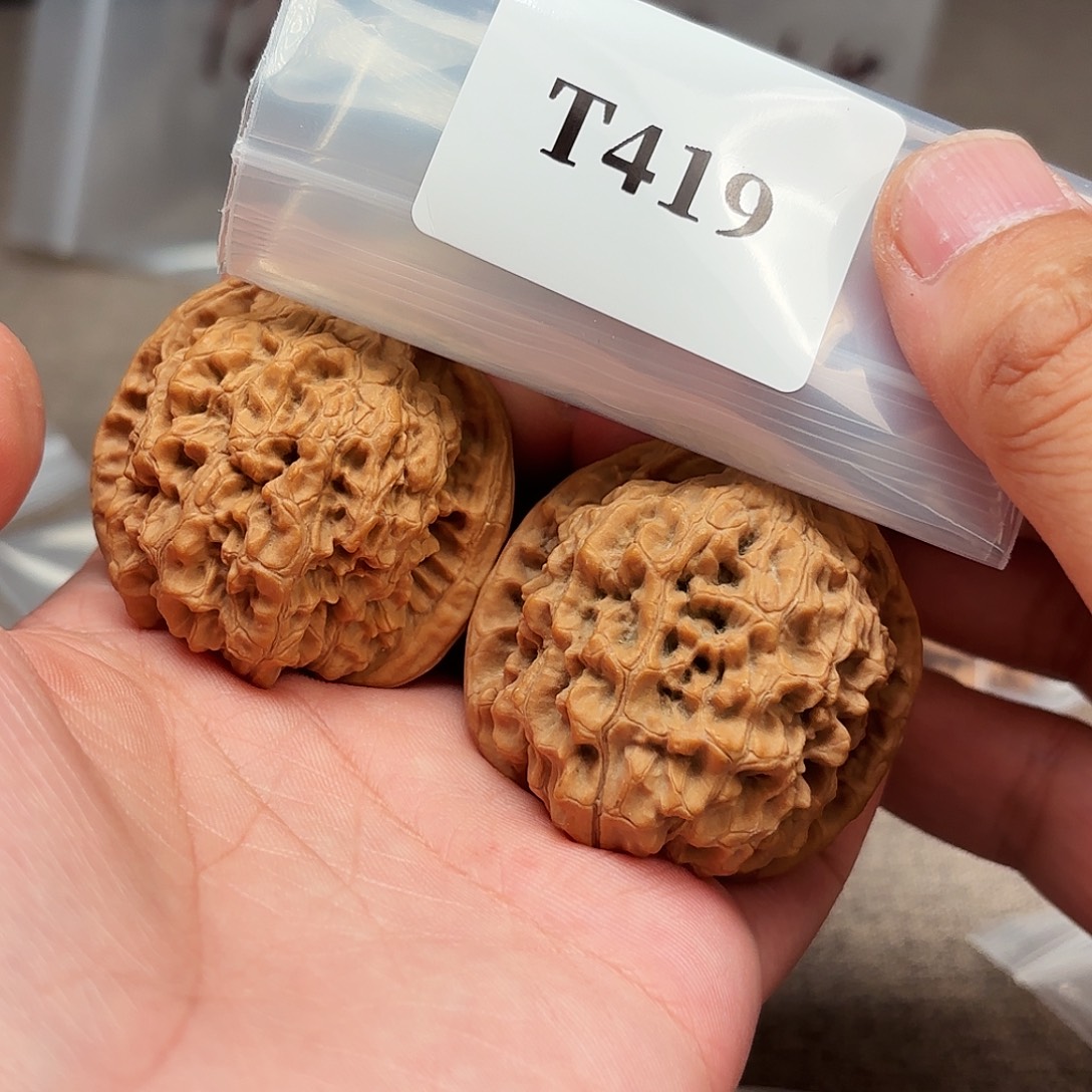 文玩核桃把件T419