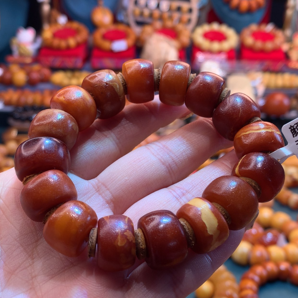 【闪购商品】蜜蜡手串未镶嵌蜜蜡手串