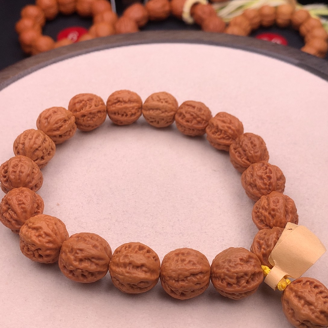 手串文玩核桃17尺粗筋八棱