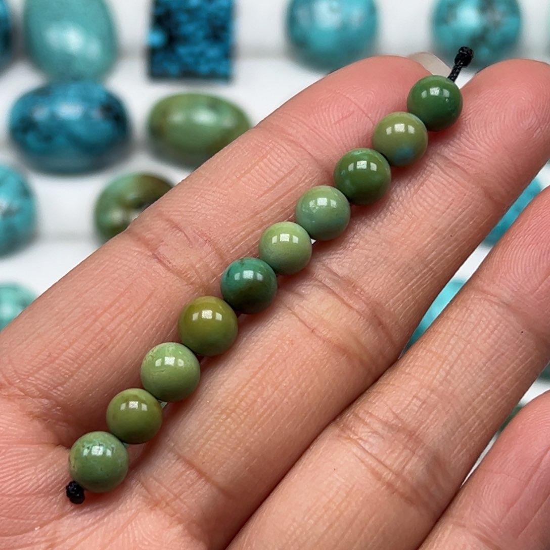 绿松石珠宝奇石未镶嵌