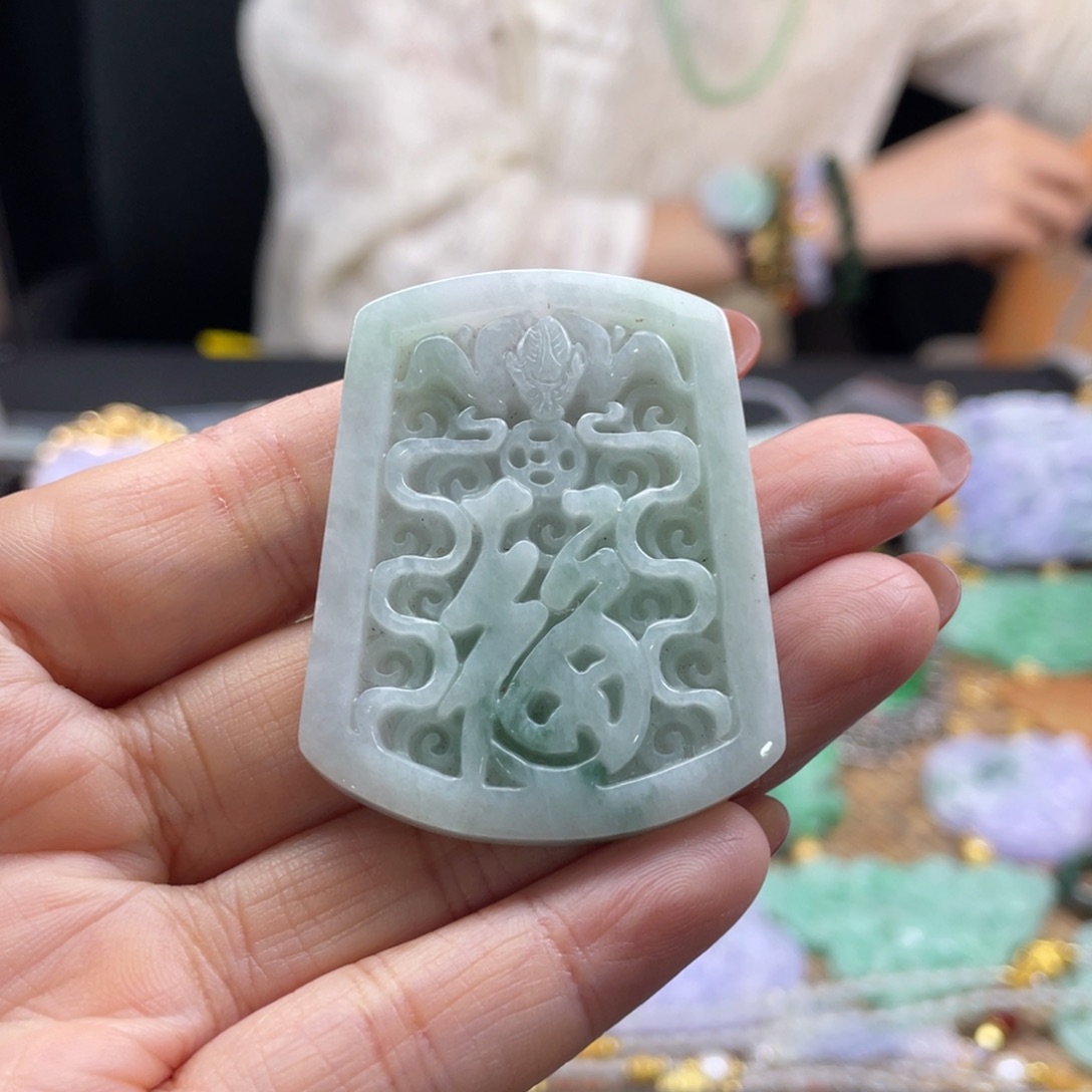 翡翠未镶嵌颈饰代编织