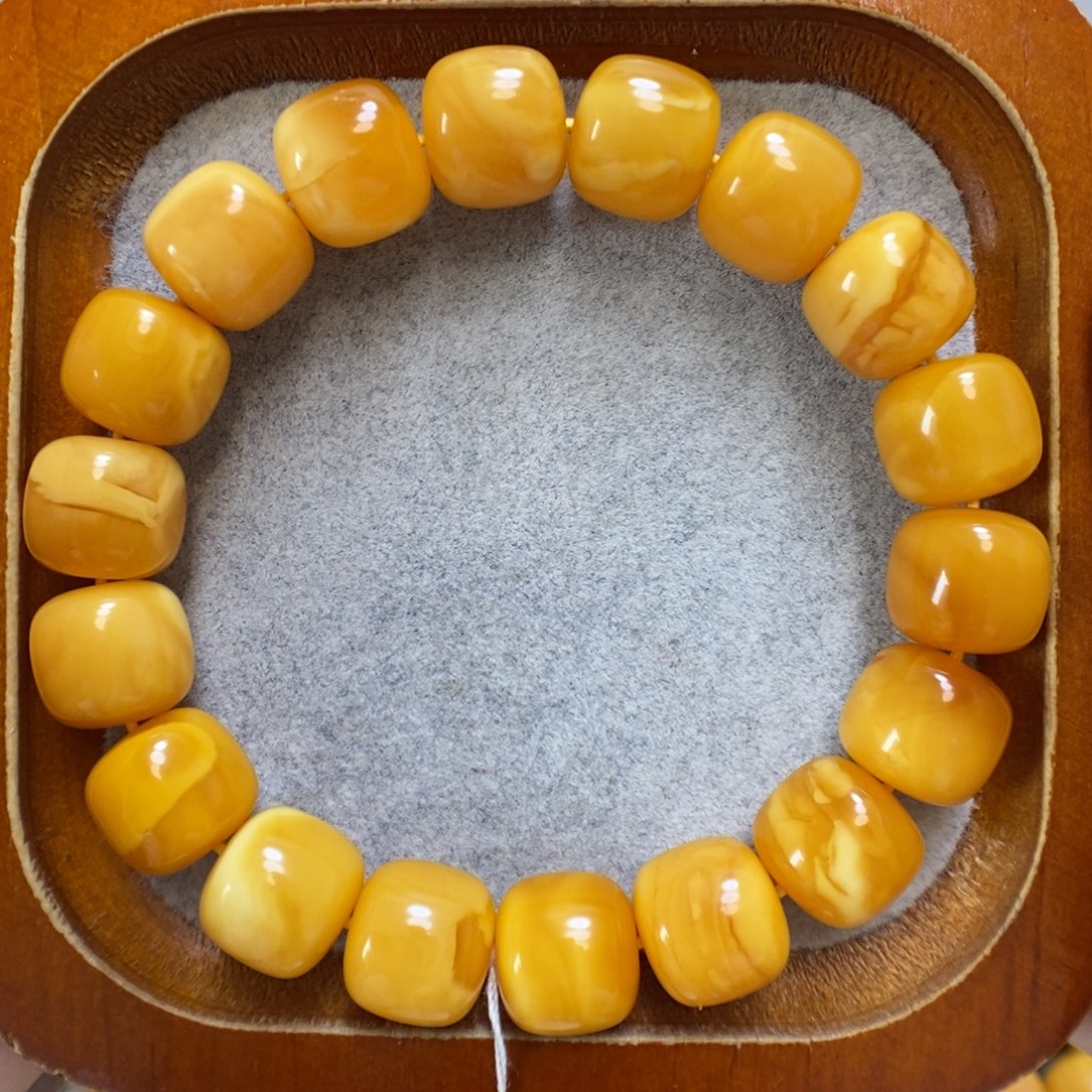 未镶嵌蜜蜡手串蜜蜡手串