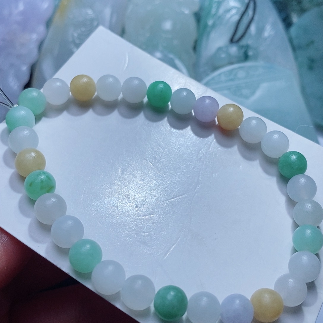 定制翡翠未镶嵌毛货付款后确认抛光