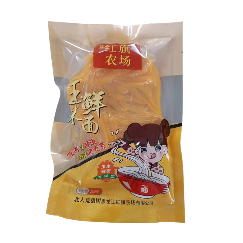 【红旗优选】红旗农场玉米鲜面 250g*10袋