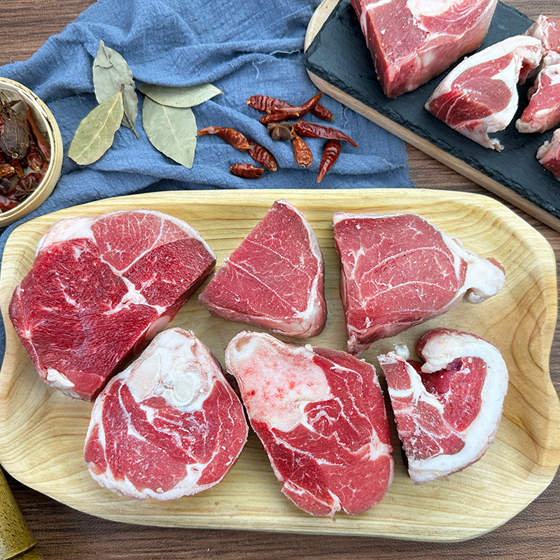 原切羊腿肉 带骨羊肉 煲汤红烧食材