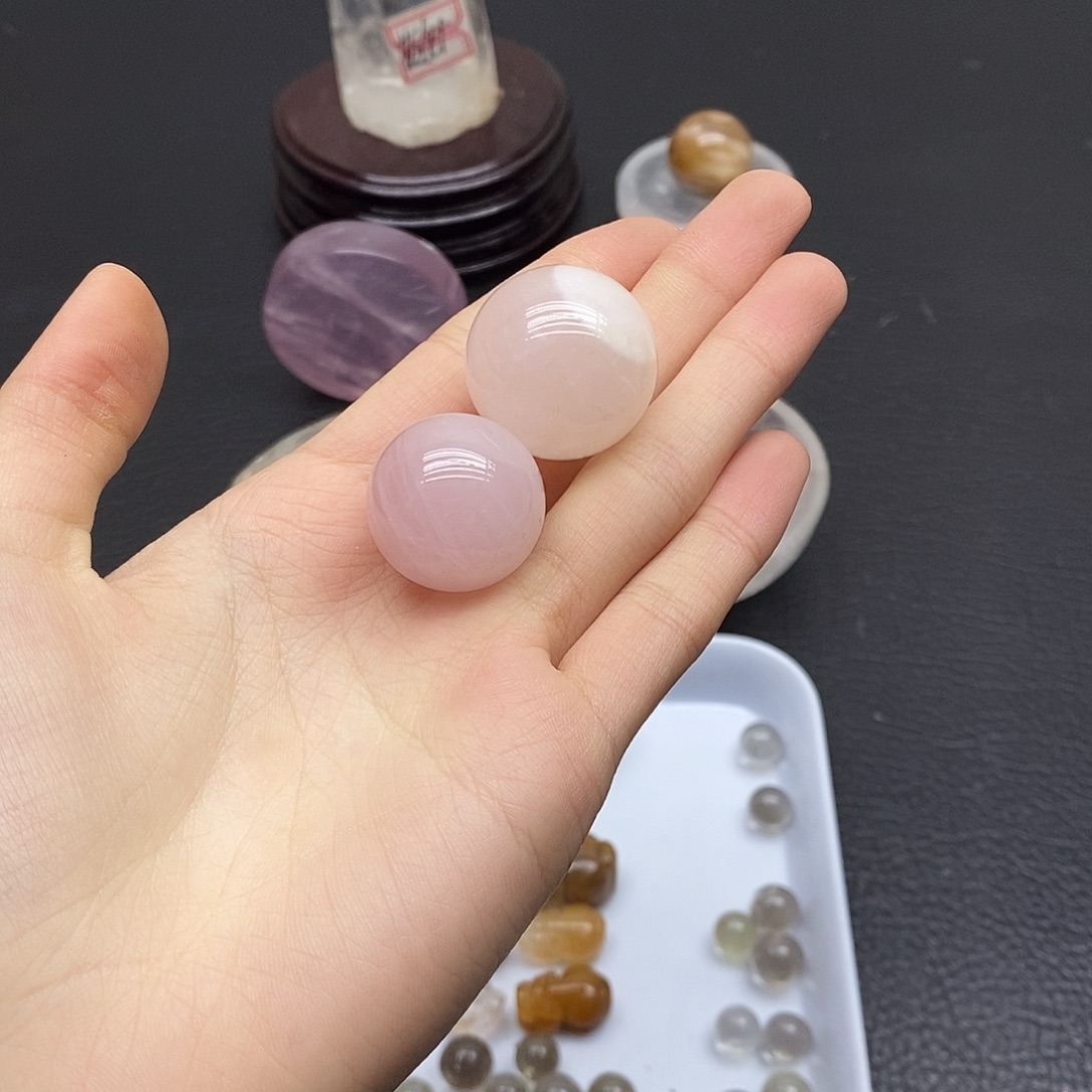 未镶嵌水晶珠宝半成品285水晶石