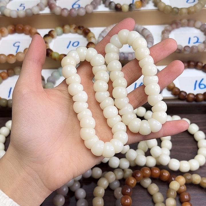 手串菩提根/象牙果卡14蒜瓣福利