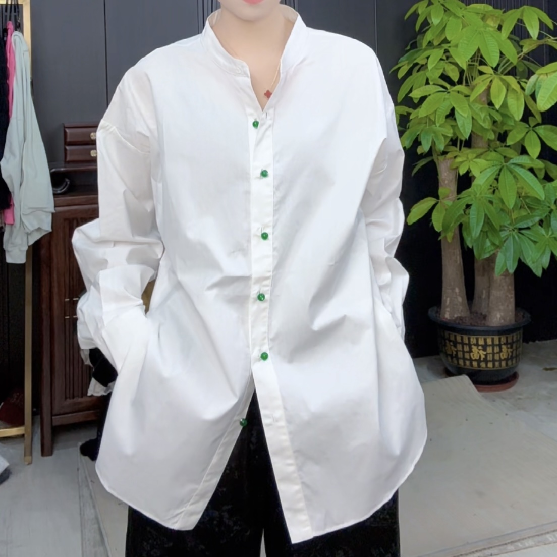 新中式宽松百搭衬衫