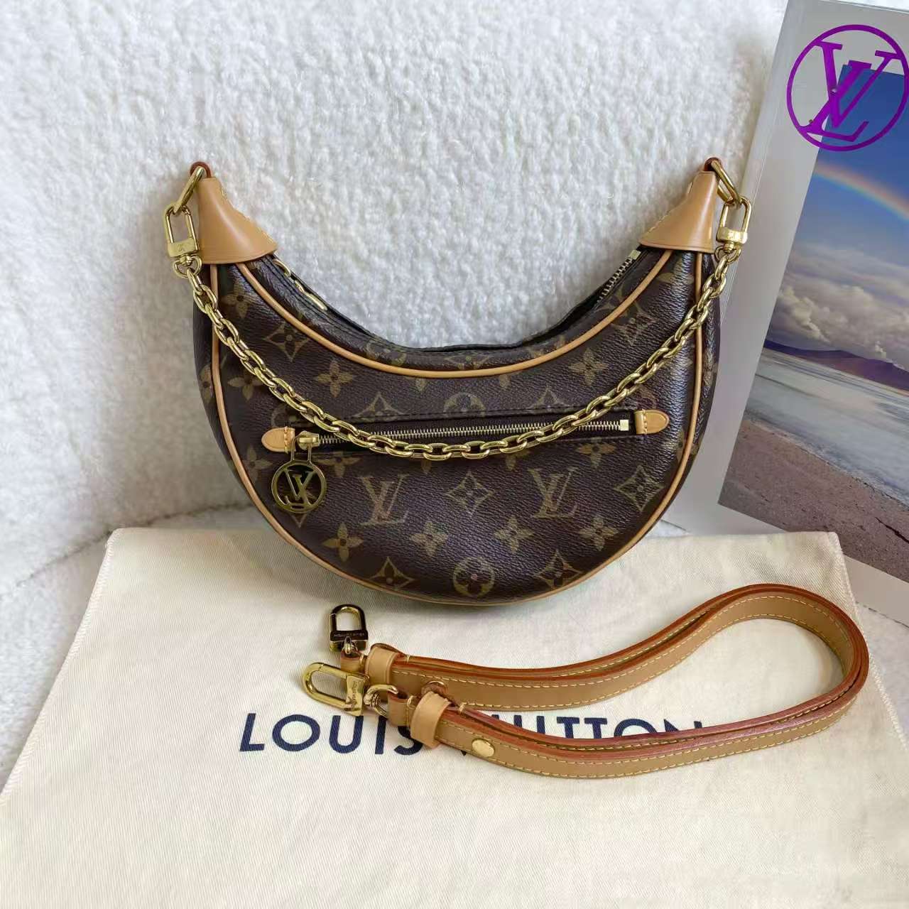 99新 LouisVuitton/路易威登 豌豆包/13421436/代卖服务/12期