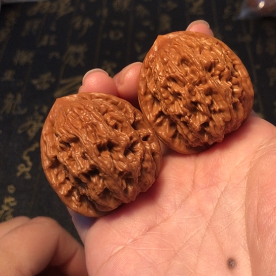 把件文玩核桃虎头41mm