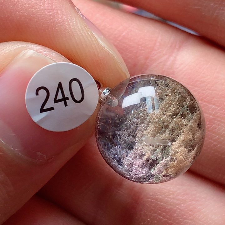 水晶吊坠(不含链)未镶嵌