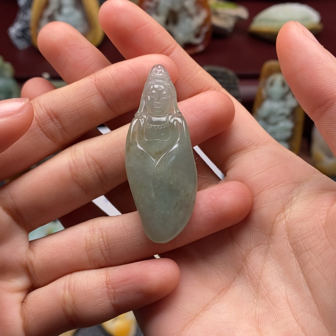 定制翡翠未镶嵌天然缅料a货翡翠