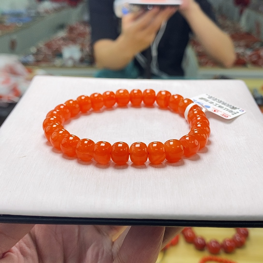 南红玛瑙8mm（多样性发一）未镶嵌