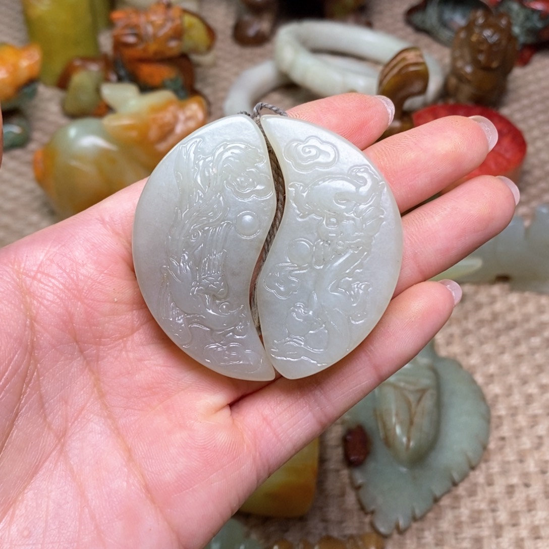 白玉菩提吊坠白玉菩提白玉菩提摆件