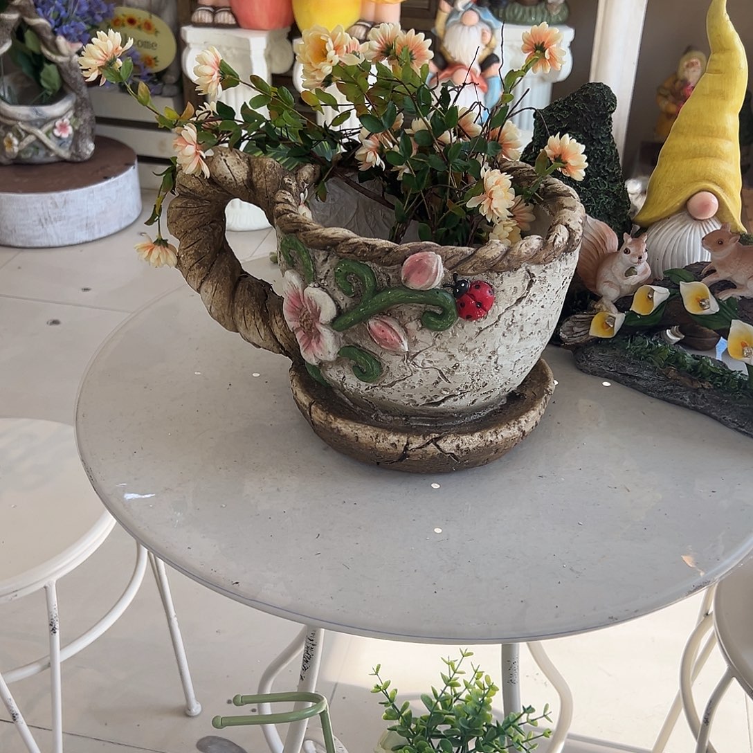 花园摆件红红火火