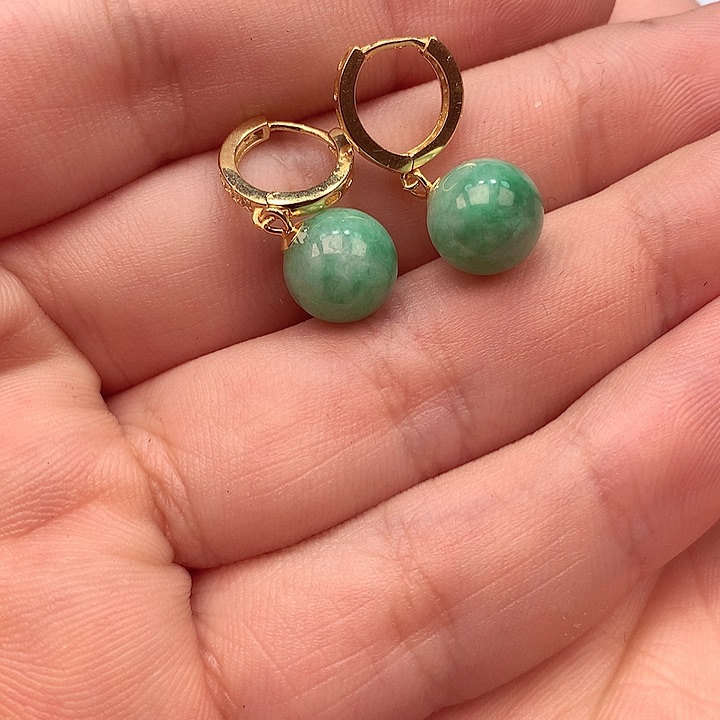 翡翠颈饰银S925镶嵌翡翠