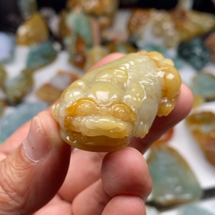 【闪购商品】翡翠颈饰未镶嵌王***缅甸翡翠A货吊坠