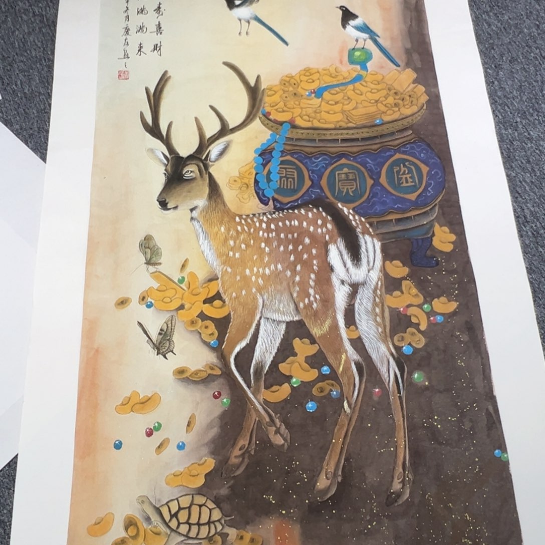 手绘作品今天这样卖