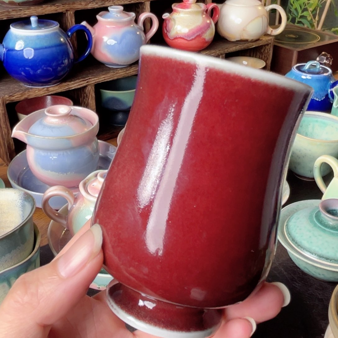 杯青現纯手工艺制作茶器