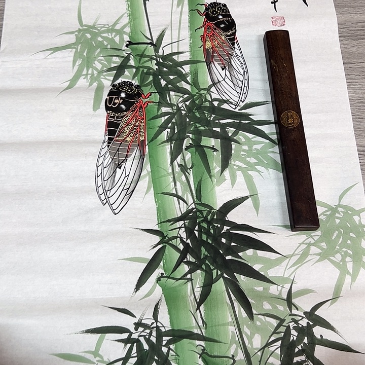 国画恭喜发财恭喜发财8888888