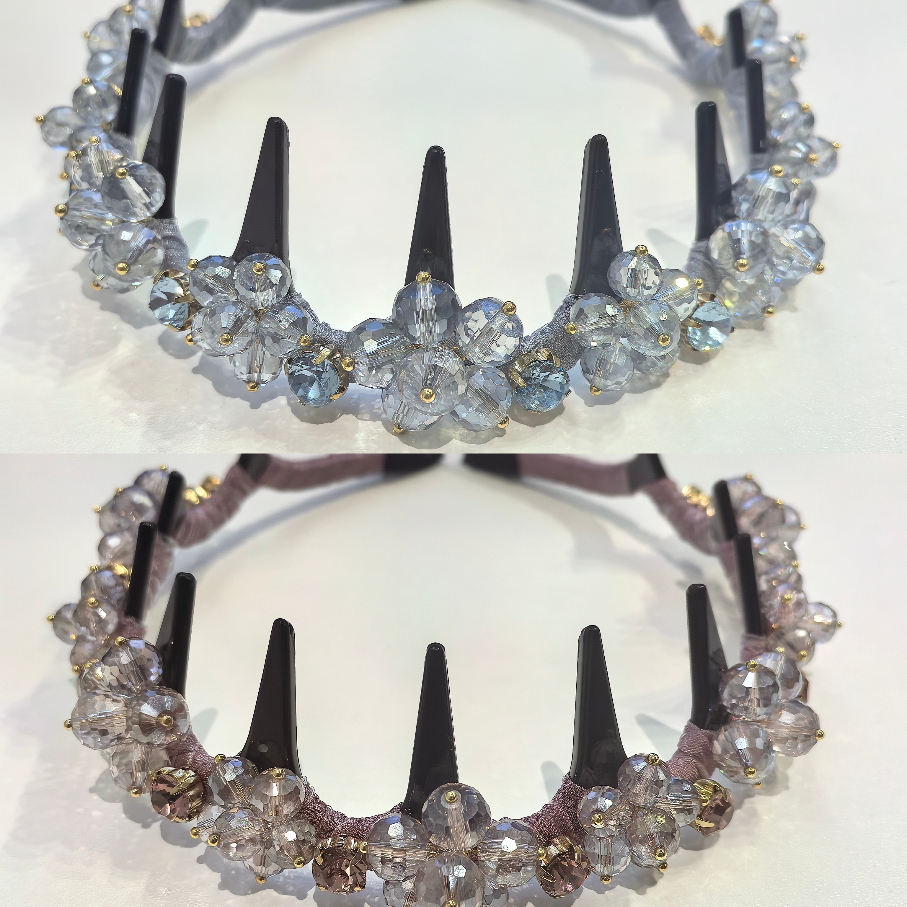 通用轻奢风发箍日韩镶嵌女精致轻奢原创设计头箍重工