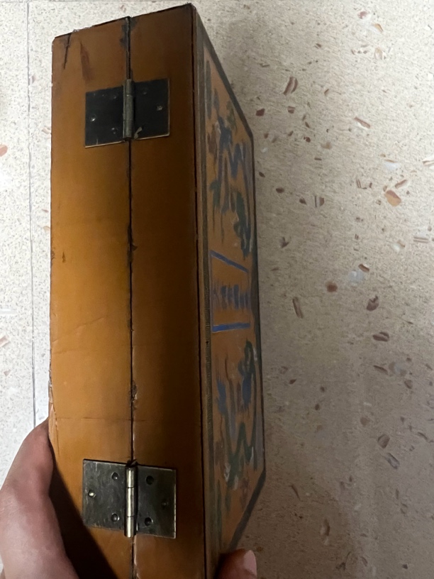 （藏收集）大青50两摆件