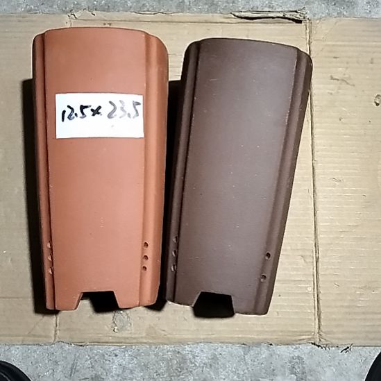 紫砂红泥紫泥四方签筒两个