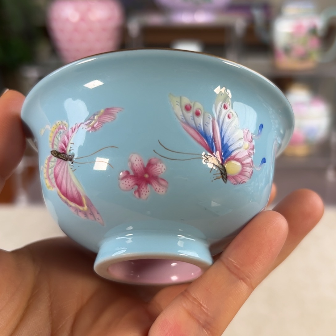纯手工手绘 高端茶器