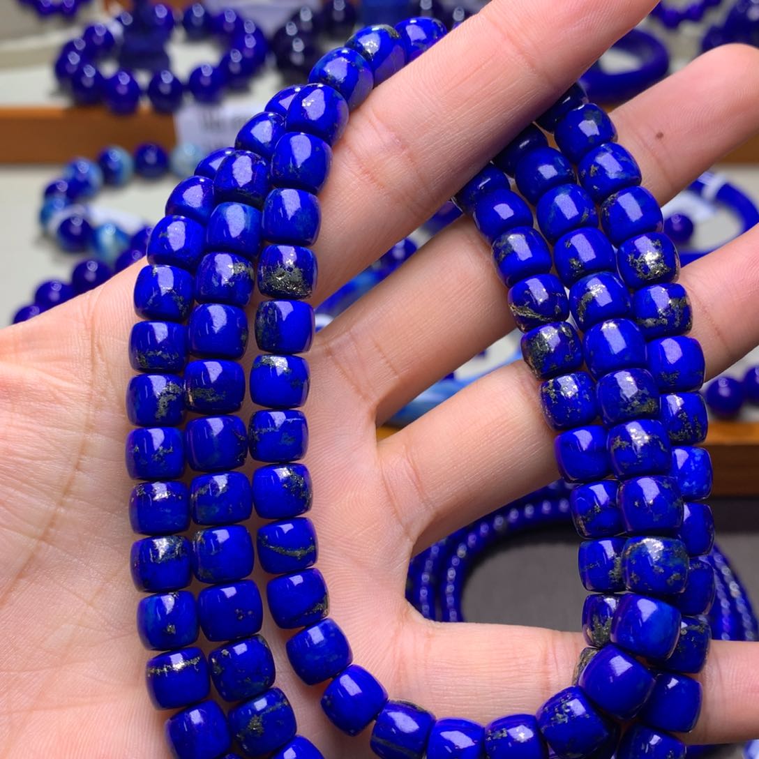 青金石手串未镶嵌8mm9324