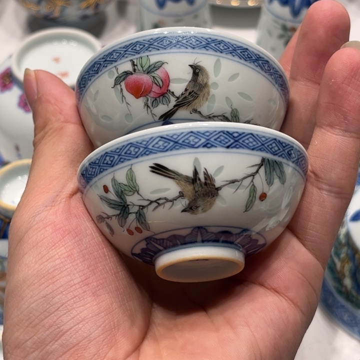 茶***舍景德镇高温陶瓷杯子