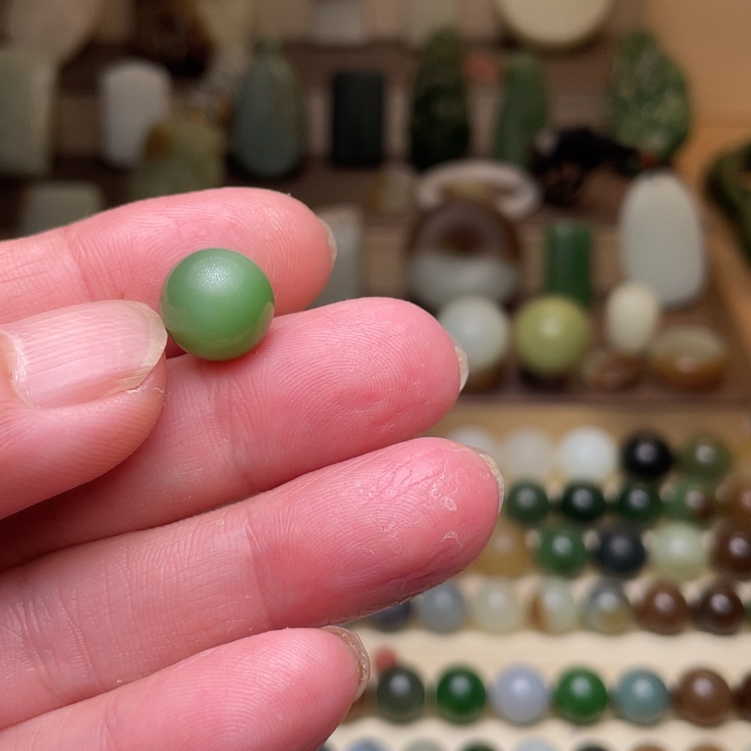 玉***波和田玉未镶嵌吊坠(不含链)